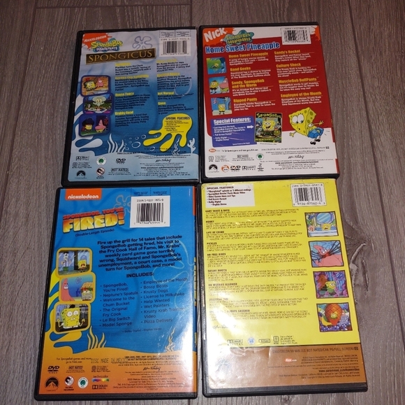 SPONGEBOB DVDs ( hard to find) - Picture 2 of 2